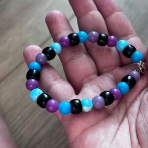Multi Colored Beaded Bracelet